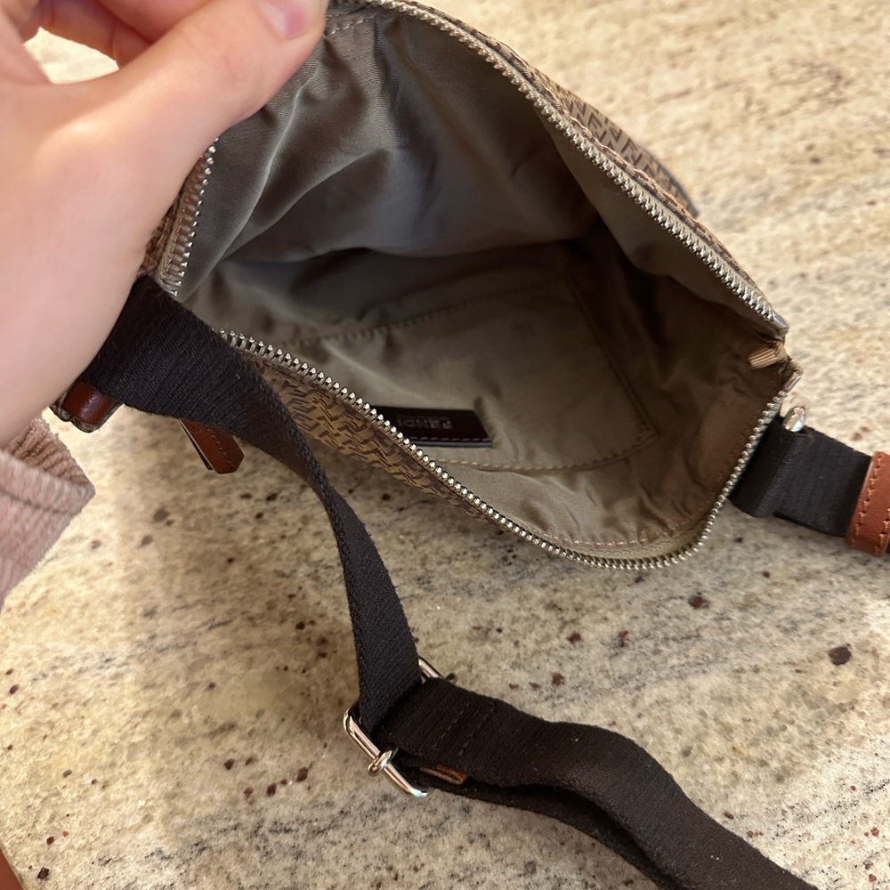 Fendi Brown Zucca Crossbody Bag - Picture 6 of 6